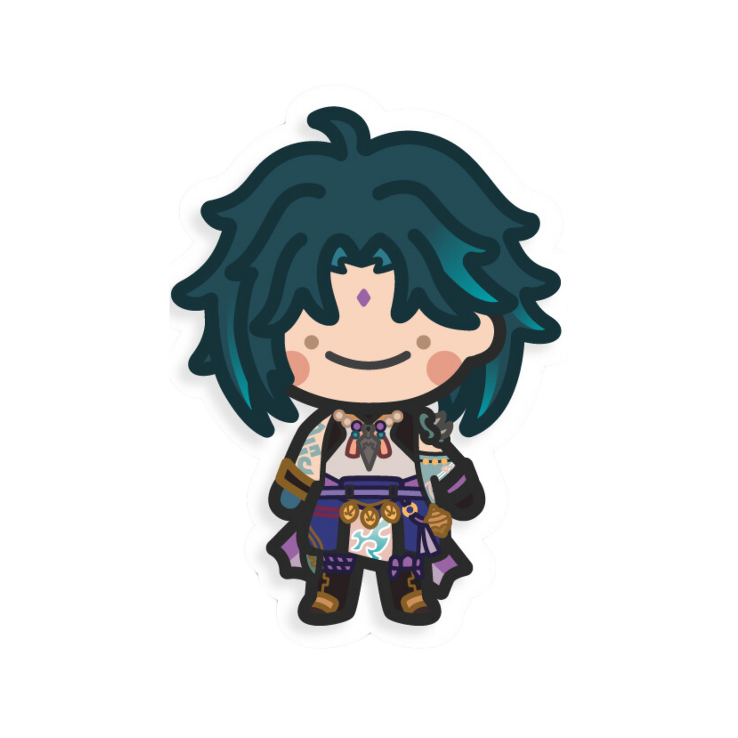 Solo Genshin Waterproof Stickers