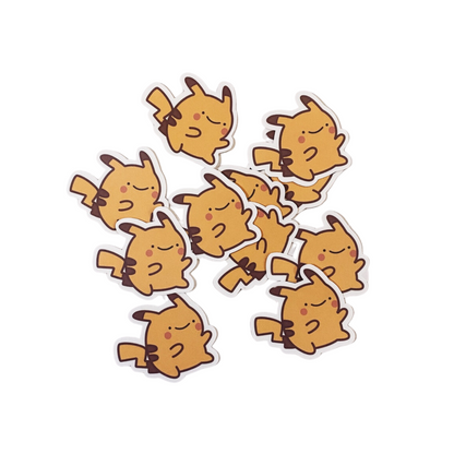 Solo Pokemon Waterproof Stickers Pikachu