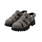 Evy Fisherman Mules (Cow Suede)