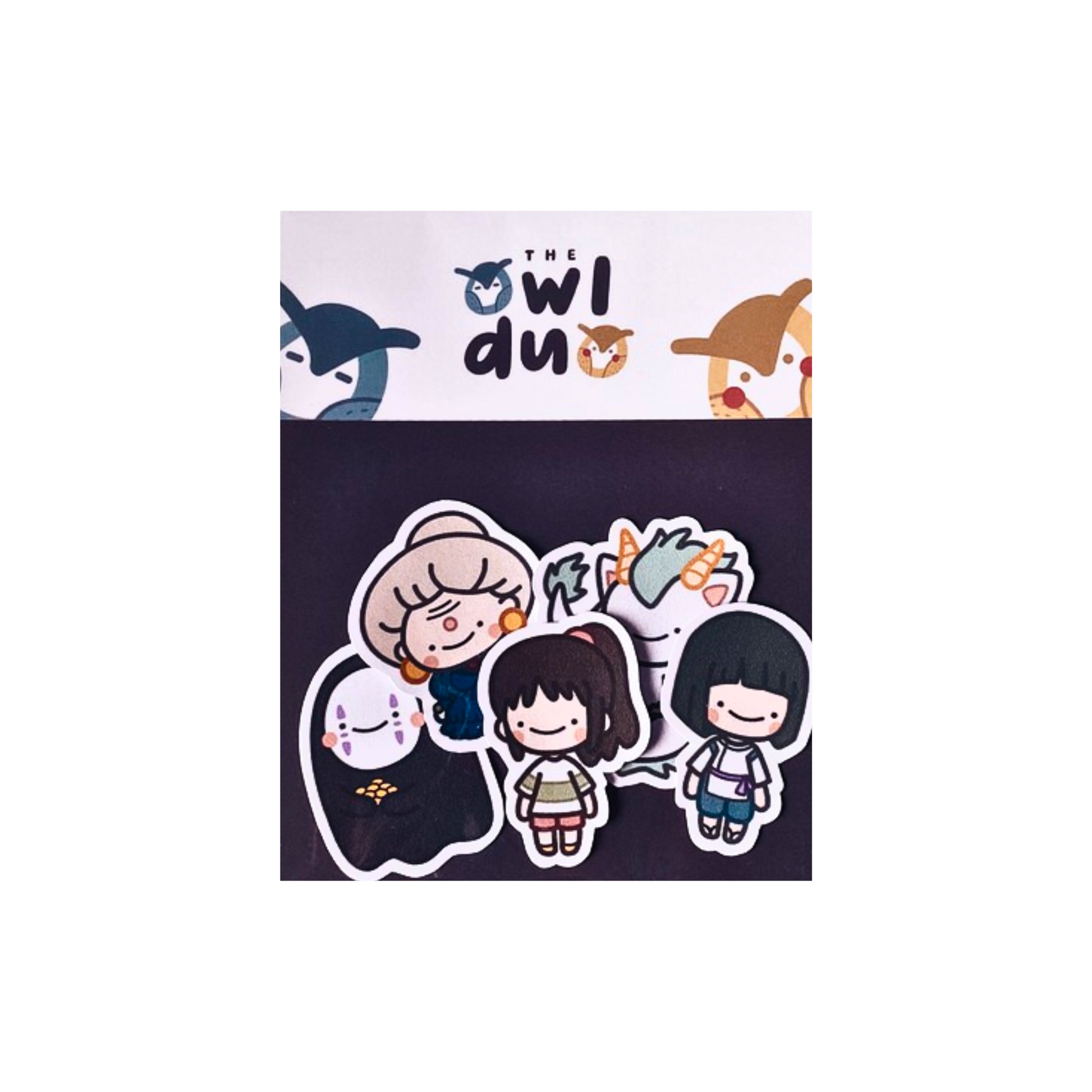 Spirited Away Sticker Pack (Studio Ghibli) by Priscilla & Sarah Cheung