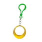 Glass Ring Pendant Keychain