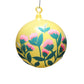 Glass 4.5" Ball Christmas Ornaments Colored