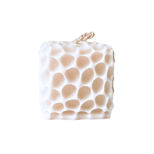 Honeycomb Cube Candle
