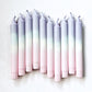 Pinterest Rainbow Candle Ombre