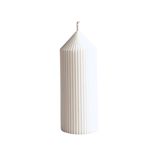 Ribbed Pointe Candle