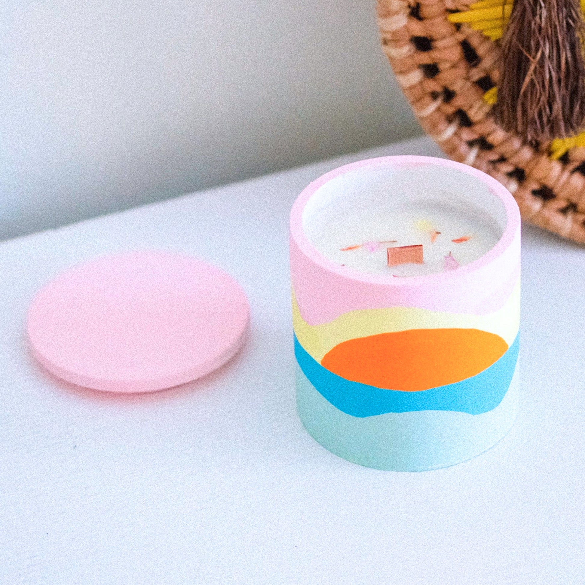 Sunny Label Candles
