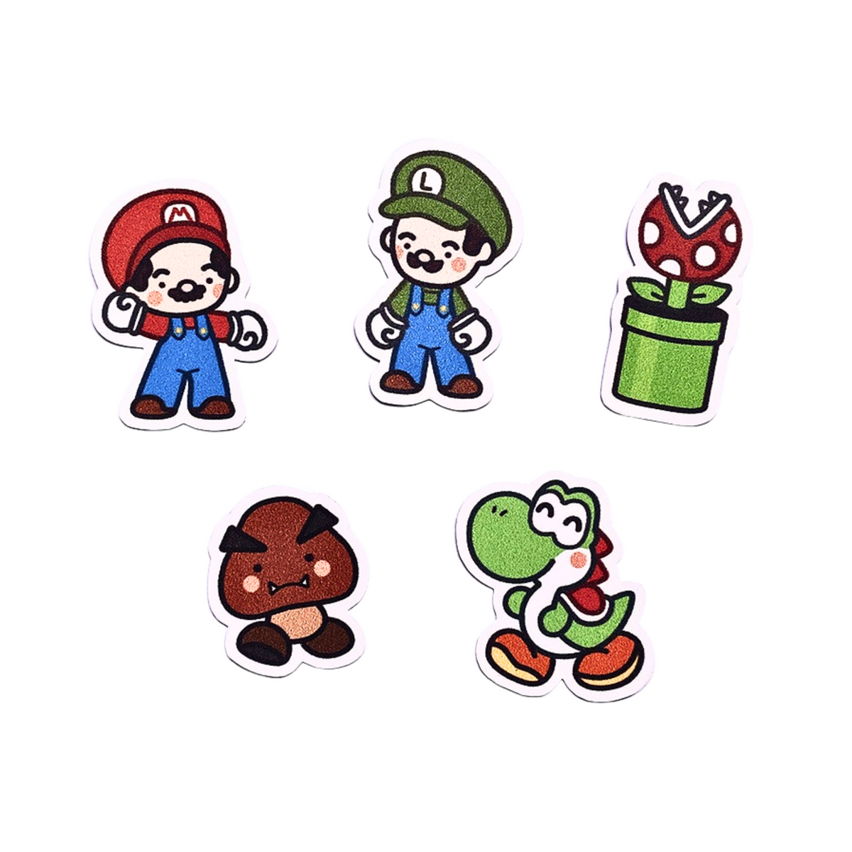 Champo Mario Sticker Super Mario Sticker Pack by Priscilla & Sarah Cheung • Likhaan
