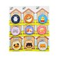 The Owl Duo Priscilla and Sarah Cheung Animal Button Pins