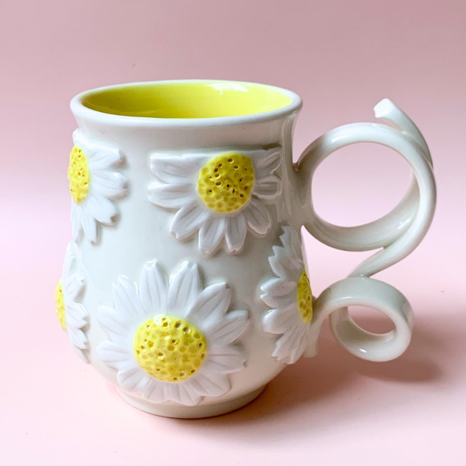 Shop Local: White Flower Mug