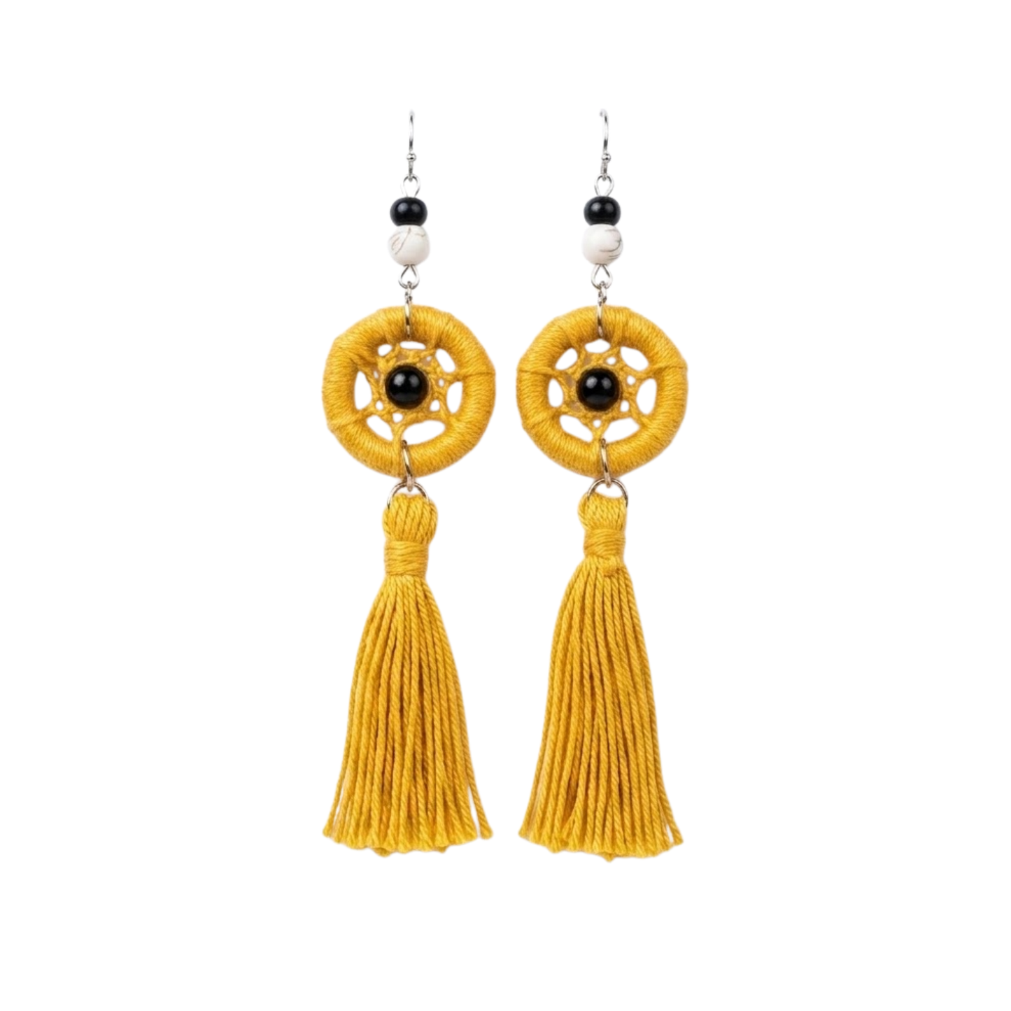 Tassel Dream Catcher Earrings