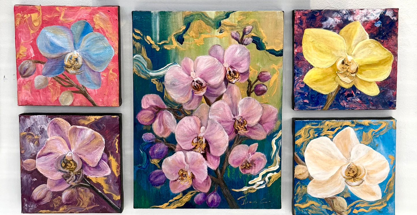 Blooming Through the Seasons (12 in. x 16 in.)