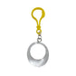 Glass Ring Pendant Keychain