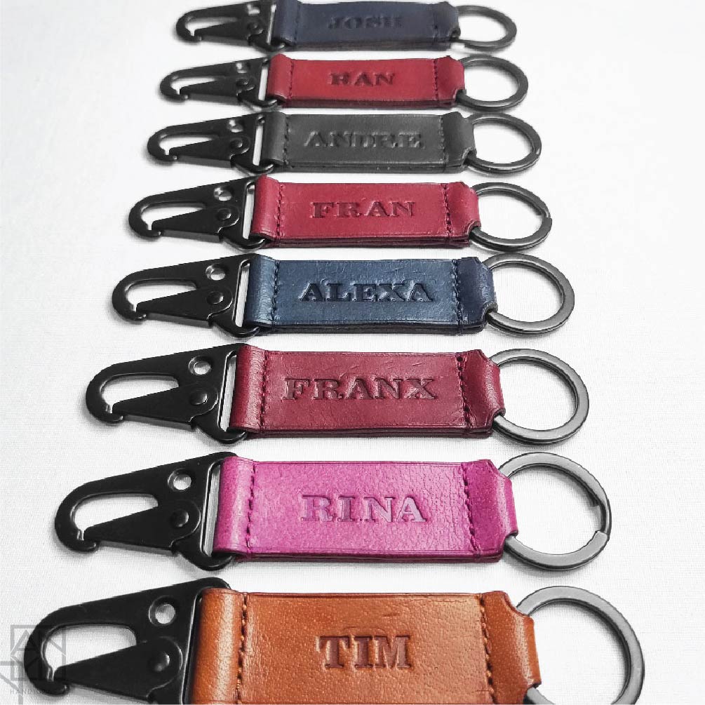 Leather Classic Keychain