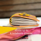 Hand-Painted, Hand-Stitched Leather Journal & Traveler's Notebook Cover | Warm Field
