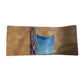 Hand-Painted, Hand-Stitched Leather Journal & Traveler's Notebook Cover | Still Sky