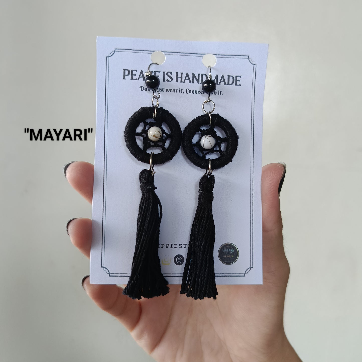 Tassel Dream Catcher Earrings