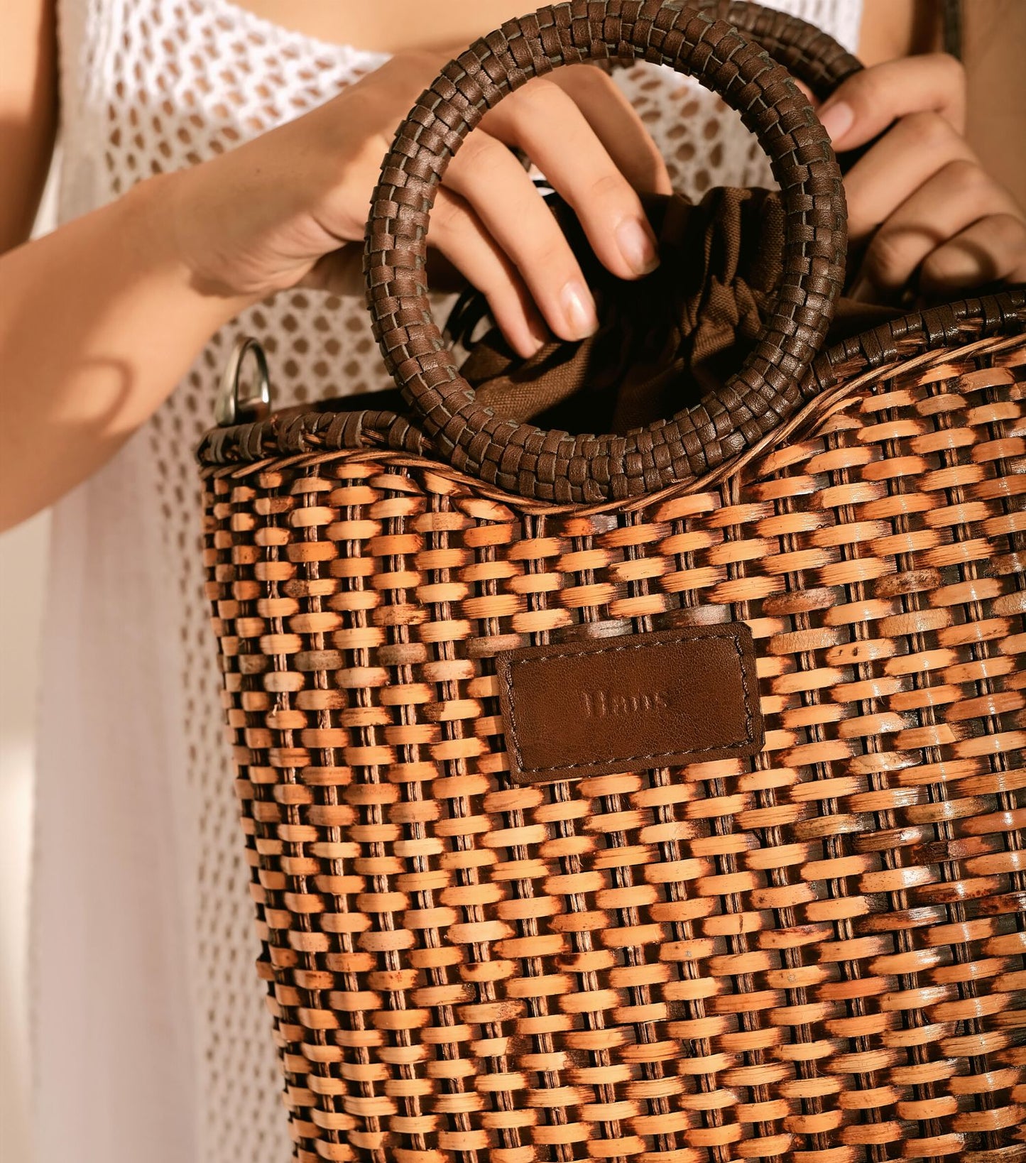 Wicker Tote