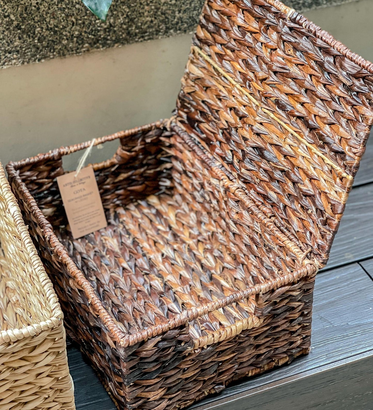 Seagrass Weave Basket
