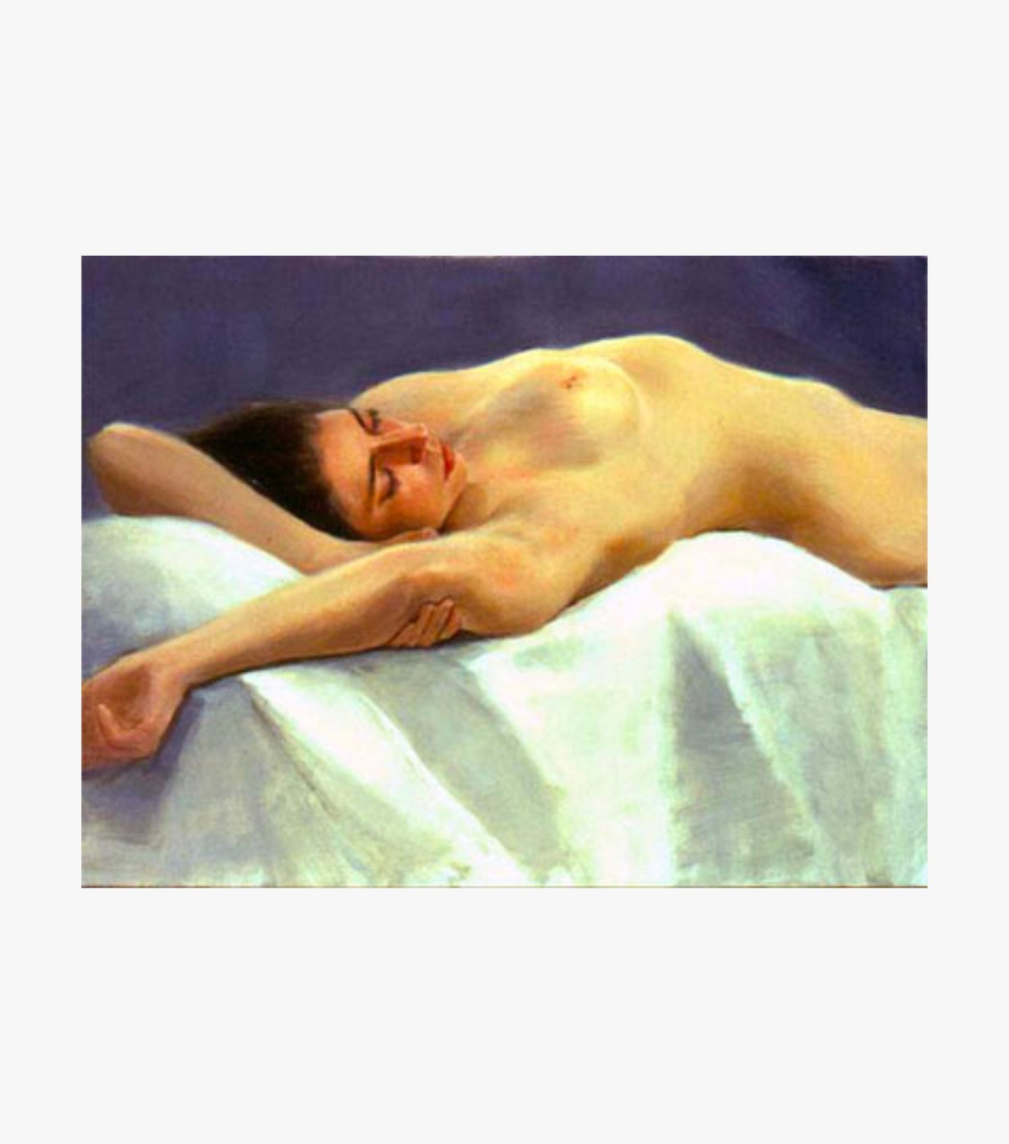 Asleep: Nude Painting