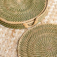 Green Rattan Placemat